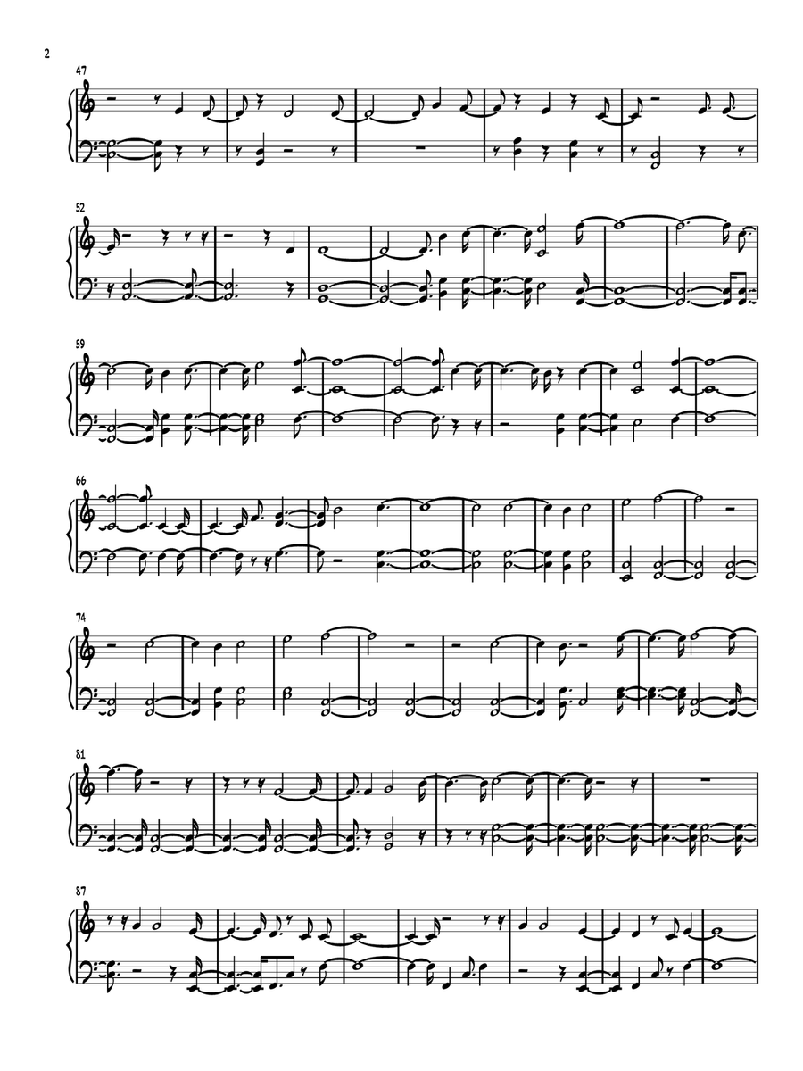 You Will Be Saved You Will Be Saved Piano Solo scores gallery preview page 2