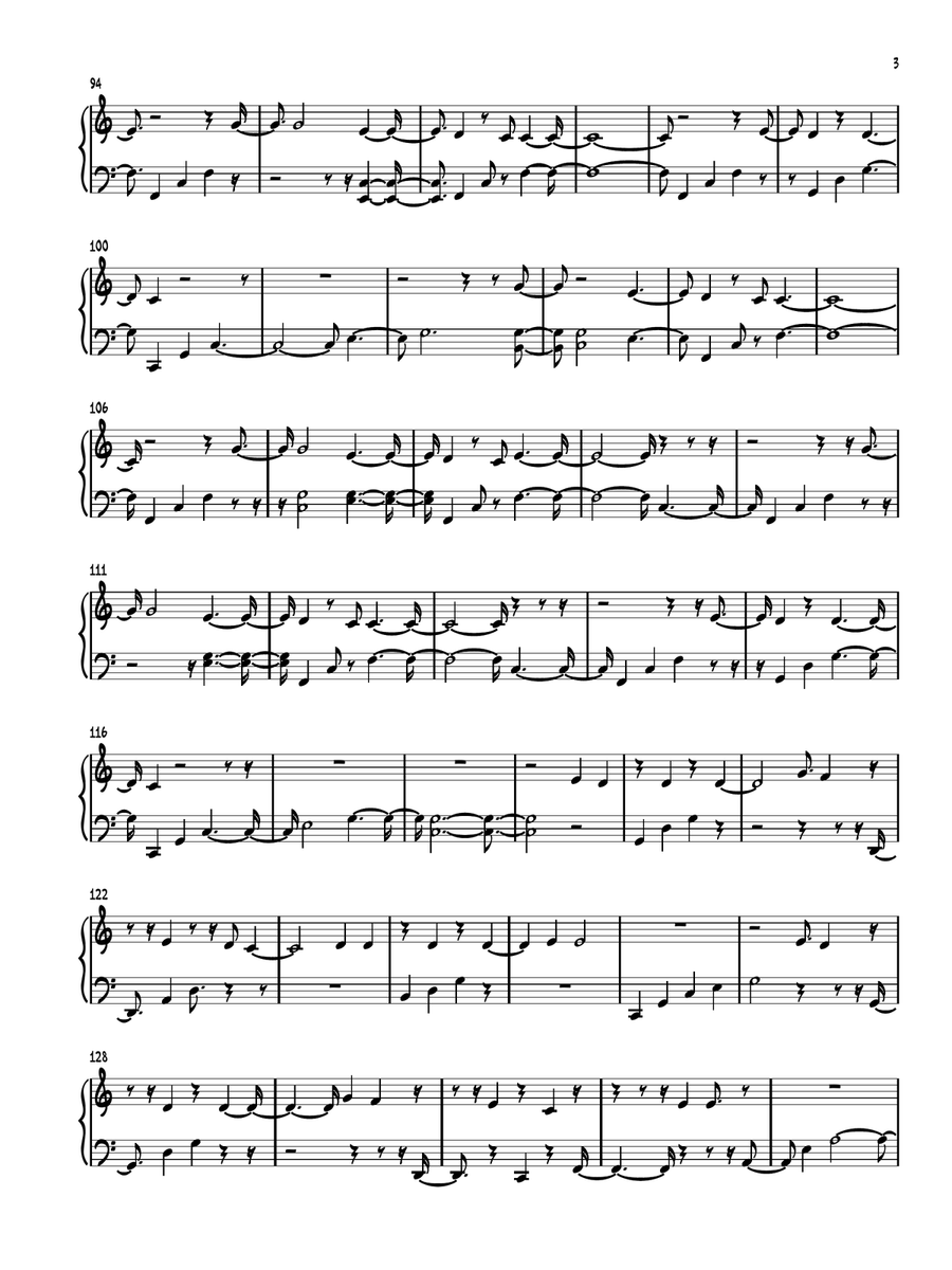 You Will Be Saved You Will Be Saved Piano Solo scores gallery preview page 3