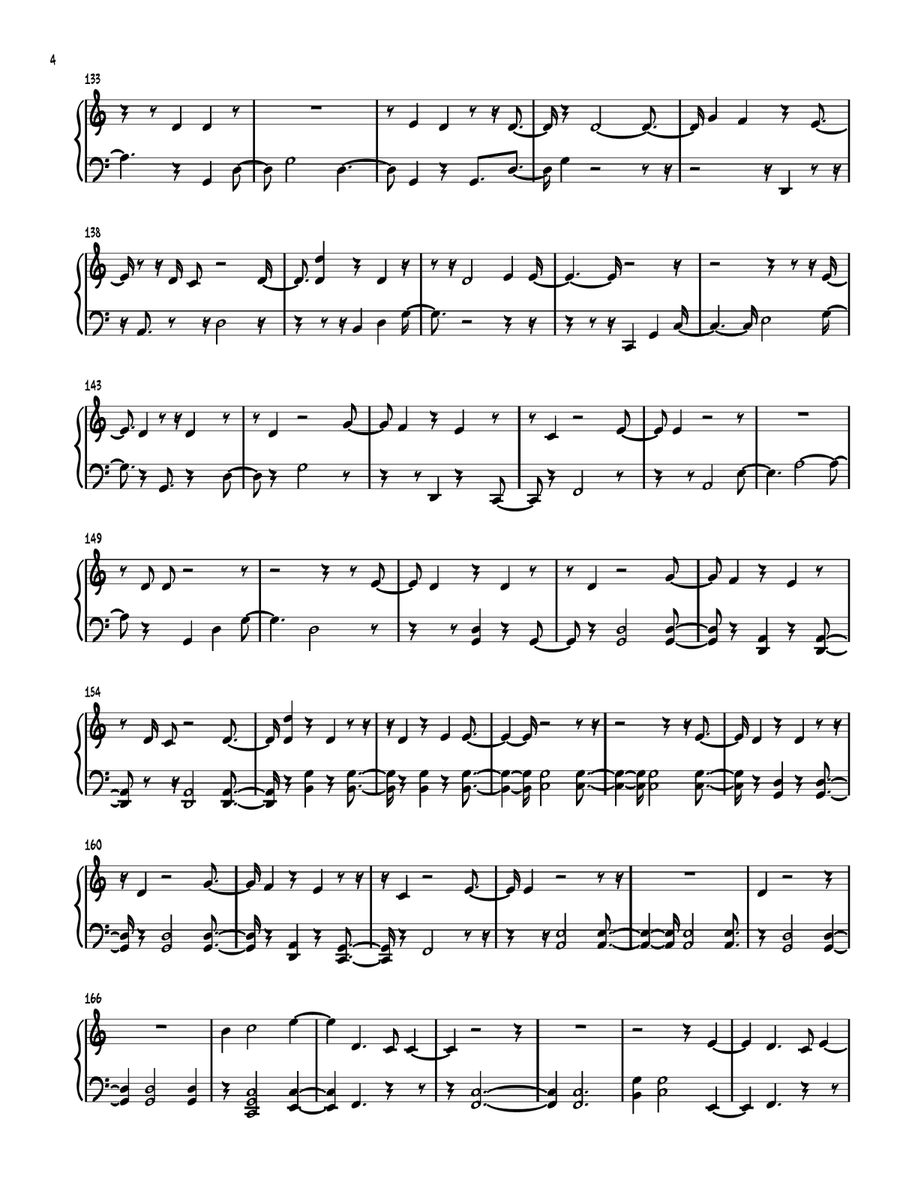 You Will Be Saved You Will Be Saved Piano Solo scores gallery preview page 4