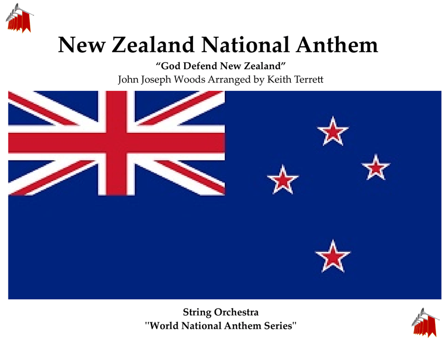 New Zealand National Anthem for String Orchestra String Orchestra scores gallery preview page 1