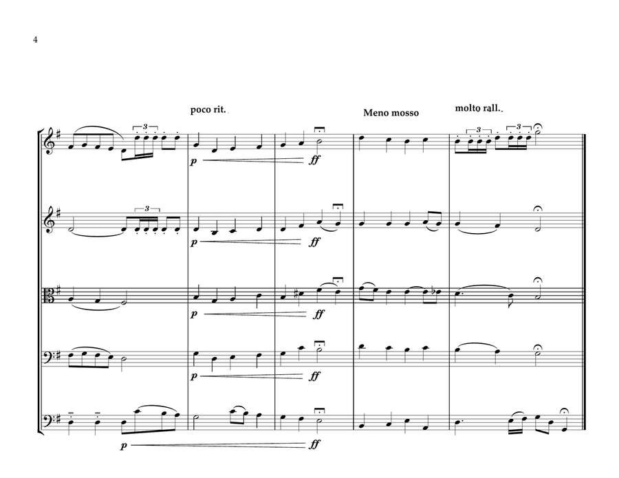 New Zealand National Anthem for String Orchestra String Orchestra scores gallery preview page 4