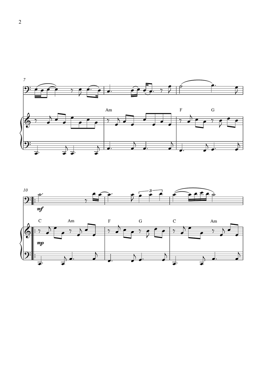 I Will Always Love You I Will Always Love You Piano scores gallery preview page 2