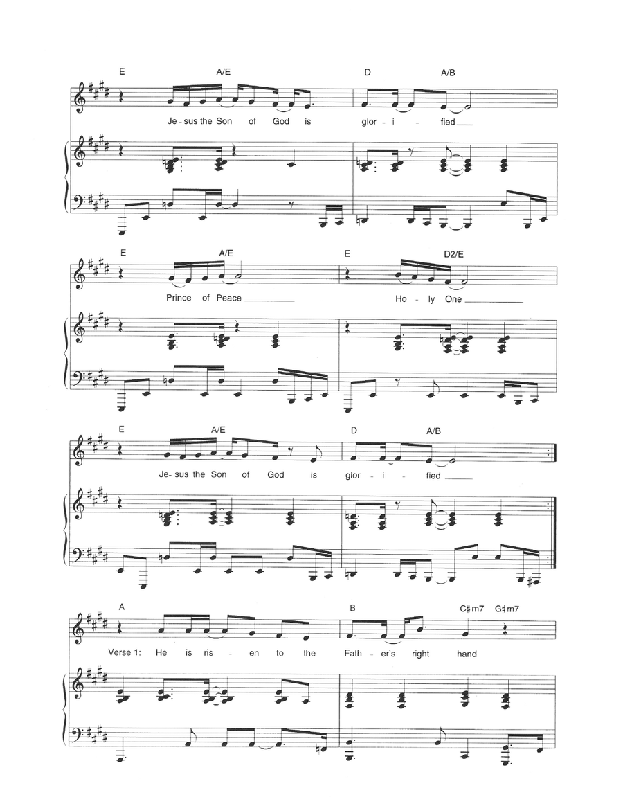 King Of Kings King Of Kings Piano, Vocal scores gallery preview page 2