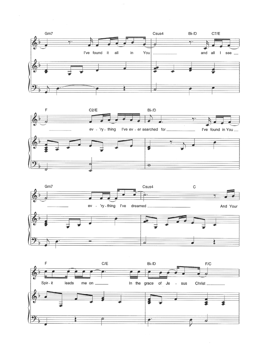 You're All I Need You're All I Need Piano, Vocal scores gallery preview page 2