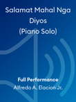 Salamat Mahal Nga Diyos (Piano Solo)