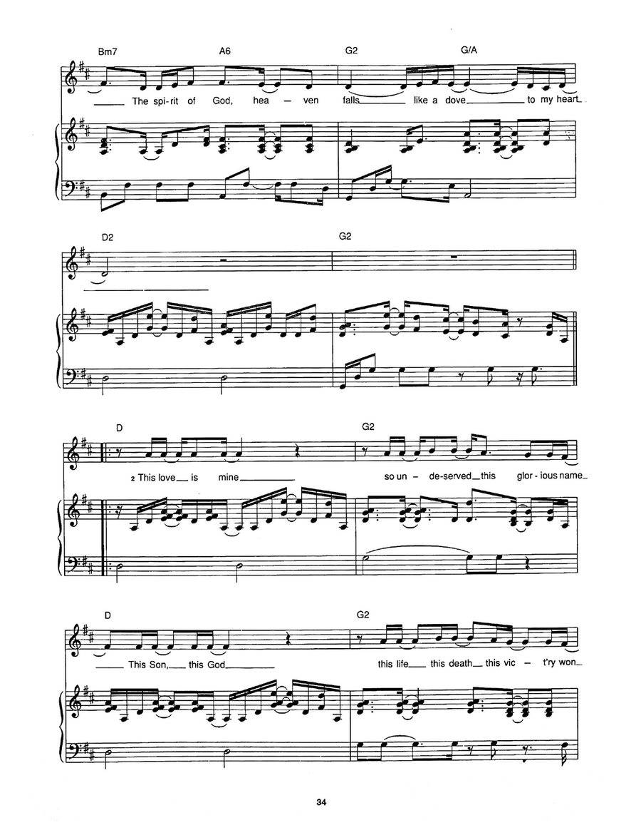 The Power And The Glory The Power And The Glory Piano, Vocal scores gallery preview page 2