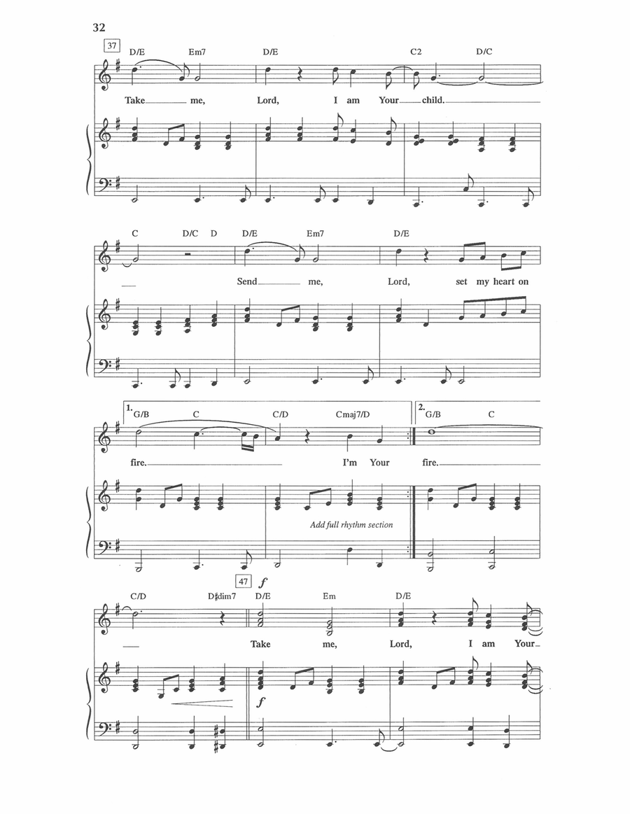 I'm Your Child / I'll Take This Time Piano, Vocal scores gallery preview page 4