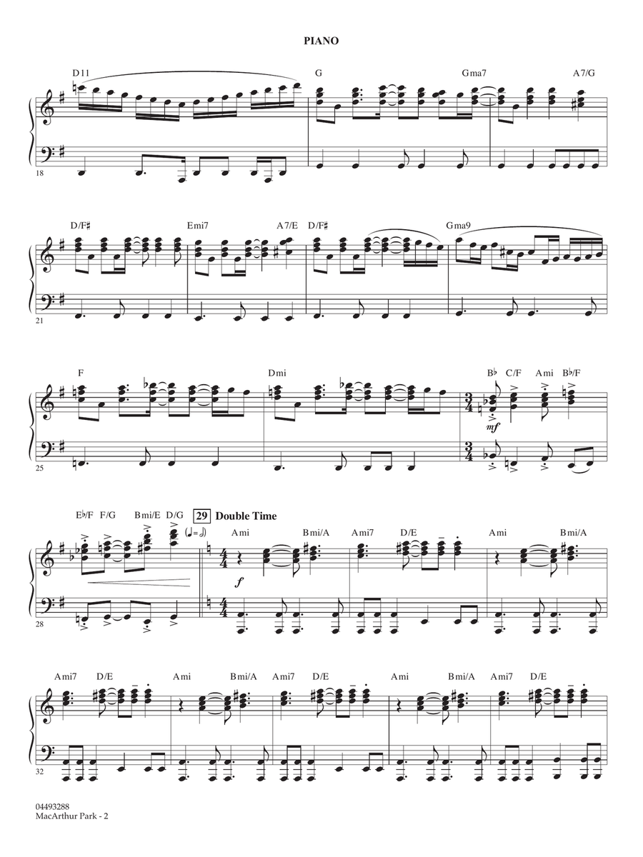 MacArthur Park (arr. Chris Larosa) - Piano String Orchestra scores gallery preview page 2