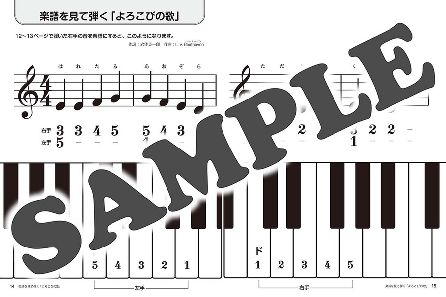 Piano Lesson Book for Adult Students Studying with Teachers Piano Method scores gallery preview page 3