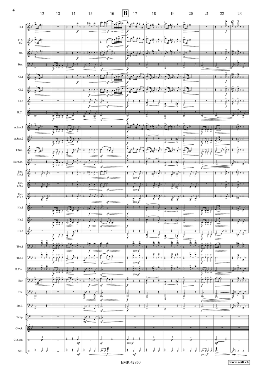 Bettelstudent Bettelstudent Concert Band scores gallery preview page 4