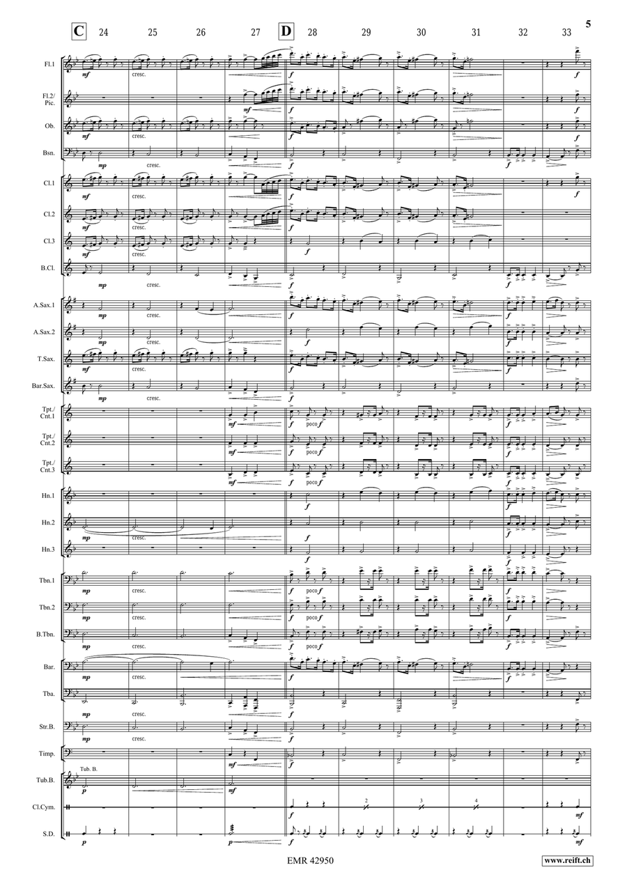 Bettelstudent Bettelstudent Concert Band scores gallery preview page 5