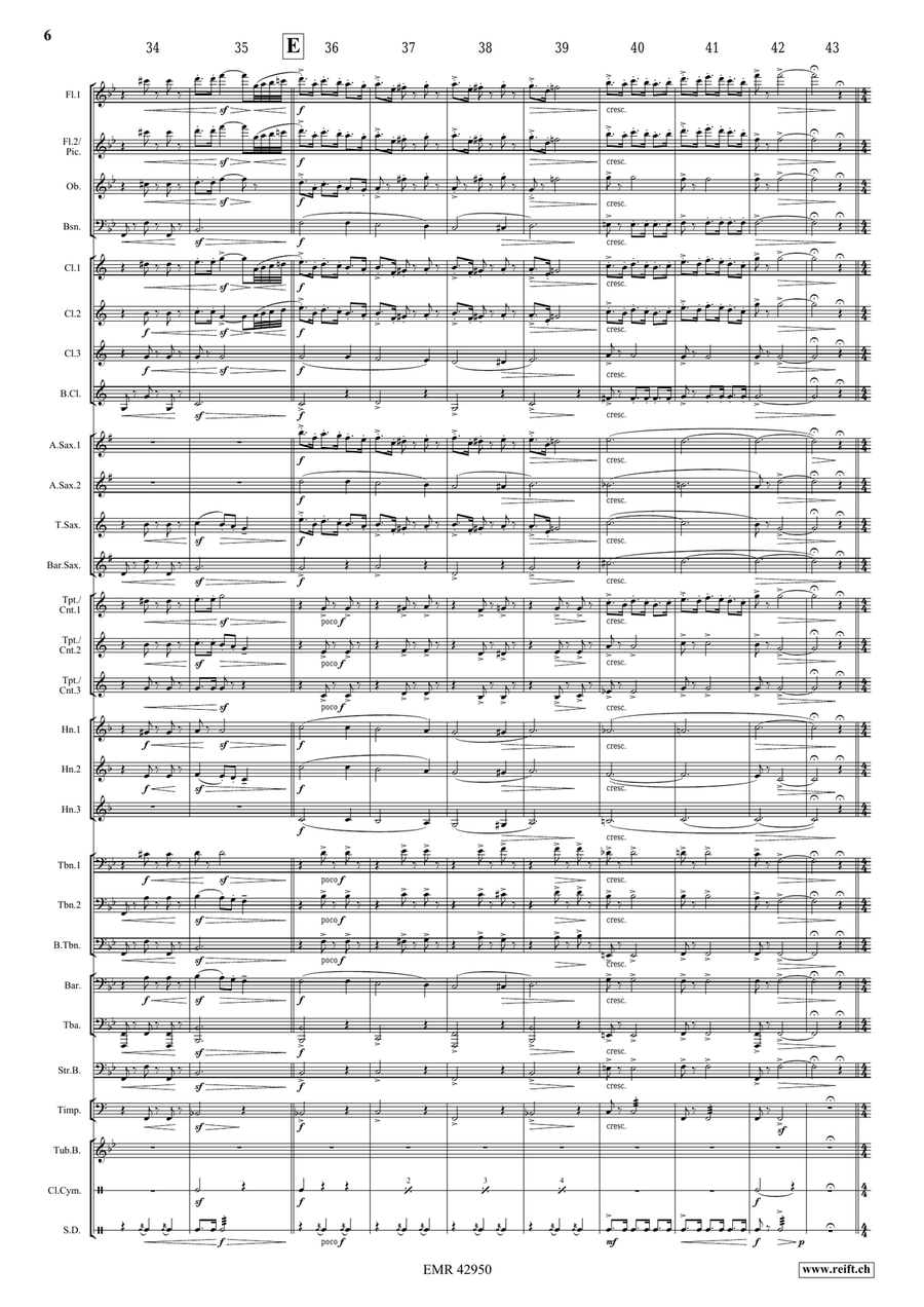Bettelstudent Bettelstudent Concert Band scores gallery preview page 6