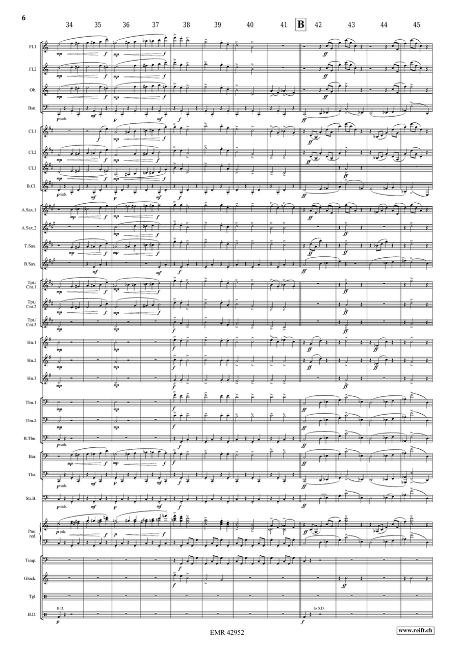 Enigma Variations Enigma Variations Concert Band scores gallery preview page 6