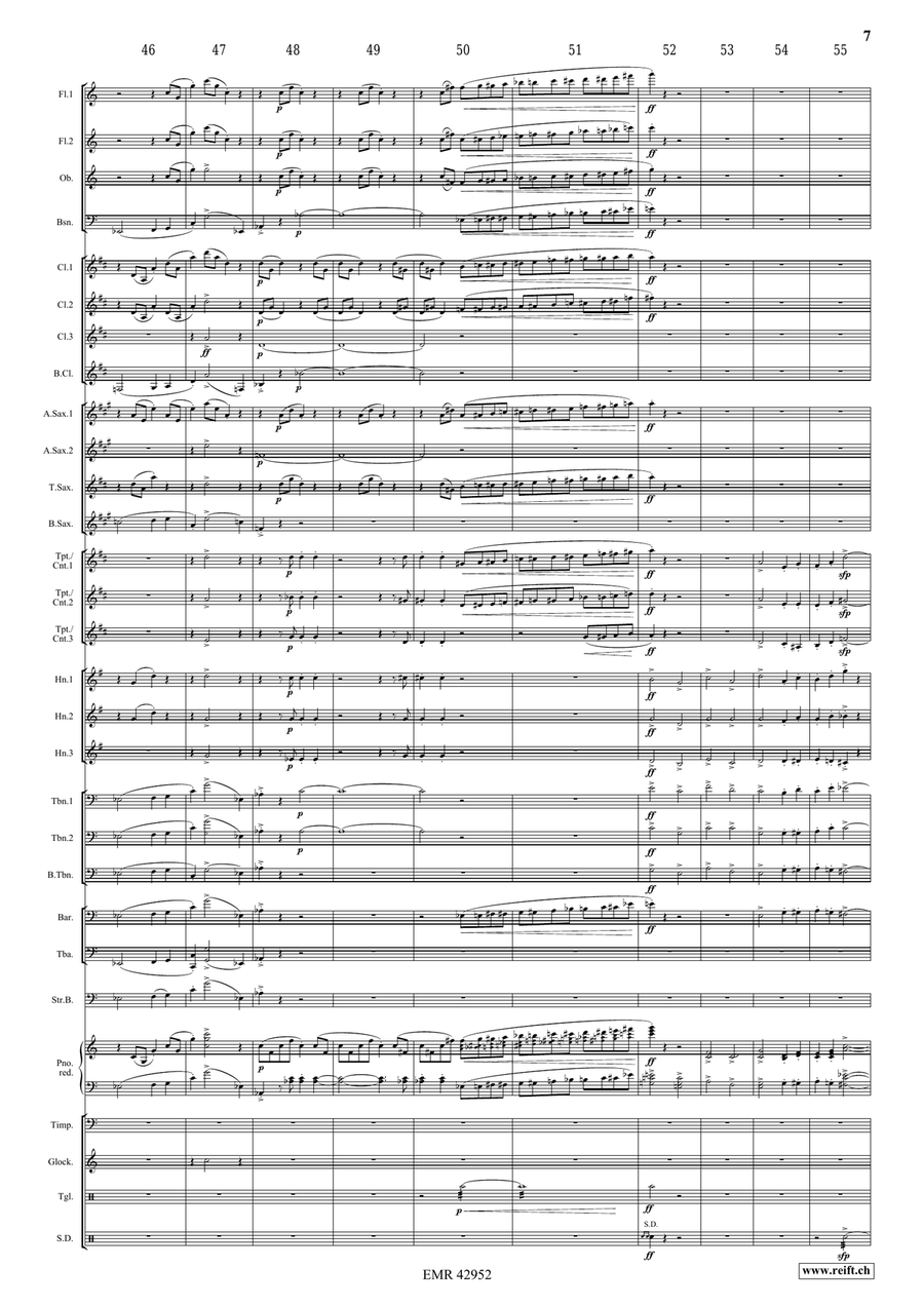 Enigma Variations Enigma Variations Concert Band scores gallery preview page 7