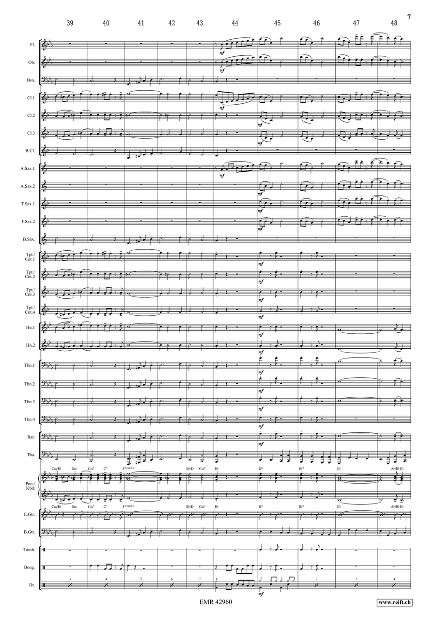 Apollo Swingy March Apollo Swingy March Concert Band scores gallery preview page 7