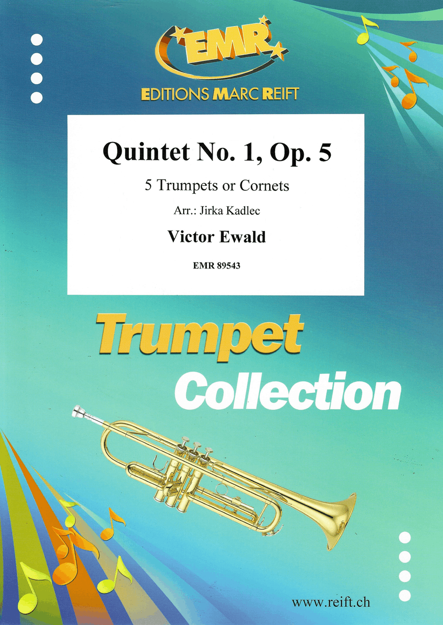 Quintet No. 1, Op. 5 Quintet No. 1, Op. 5 Cornet scores gallery preview page 1