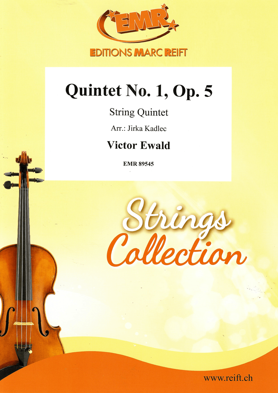 Quintet No. 1, Op. 5 String Quintet scores gallery preview page 1