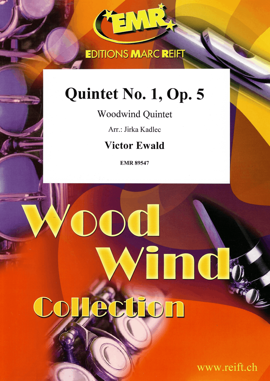 Quintet No. 1, Op. 5 Woodwind Quintet scores gallery preview page 1