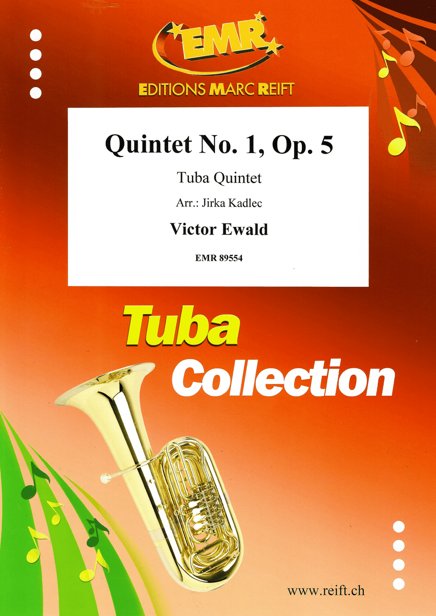 Quintet No. 1, Op. 5 Quintet No. 1, Op. 5 Tuba scores gallery preview page 1