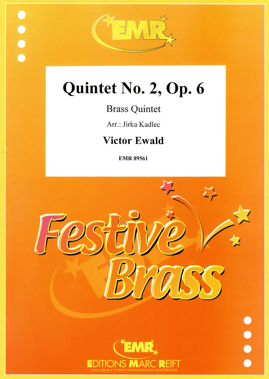 Quintet No. 2, Op. 6 Quintet No. 2, Op. 6 Brass Quintet scores gallery preview page 1