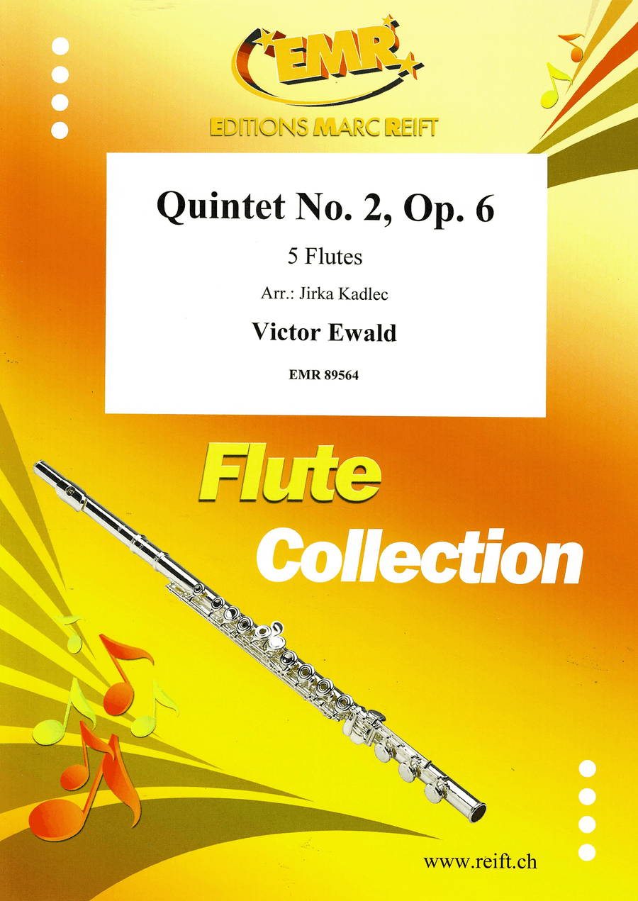 Quintet No. 2, Op. 6 Quintet No. 2, Op. 6 Flute scores gallery preview page 1