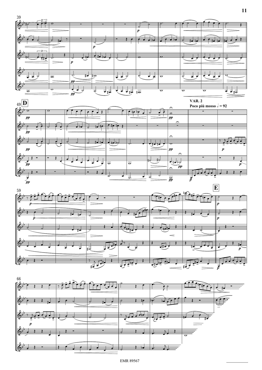 Quintet No. 2, Op. 6 Quintet No. 2, Op. 6 Horn scores gallery preview page 6
