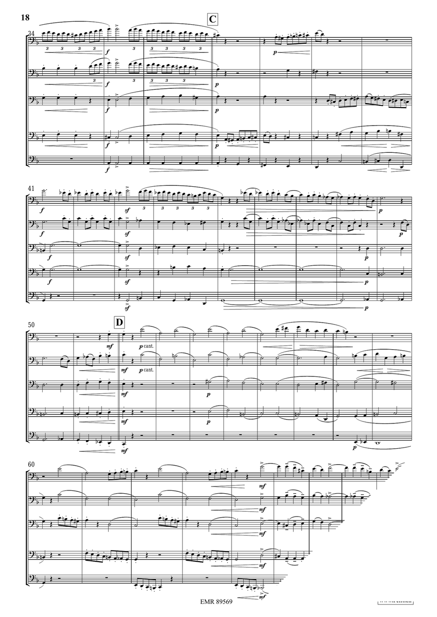 Quintet No. 2, Op. 6 Quintet No. 2, Op. 6 Tuba scores gallery preview page 8