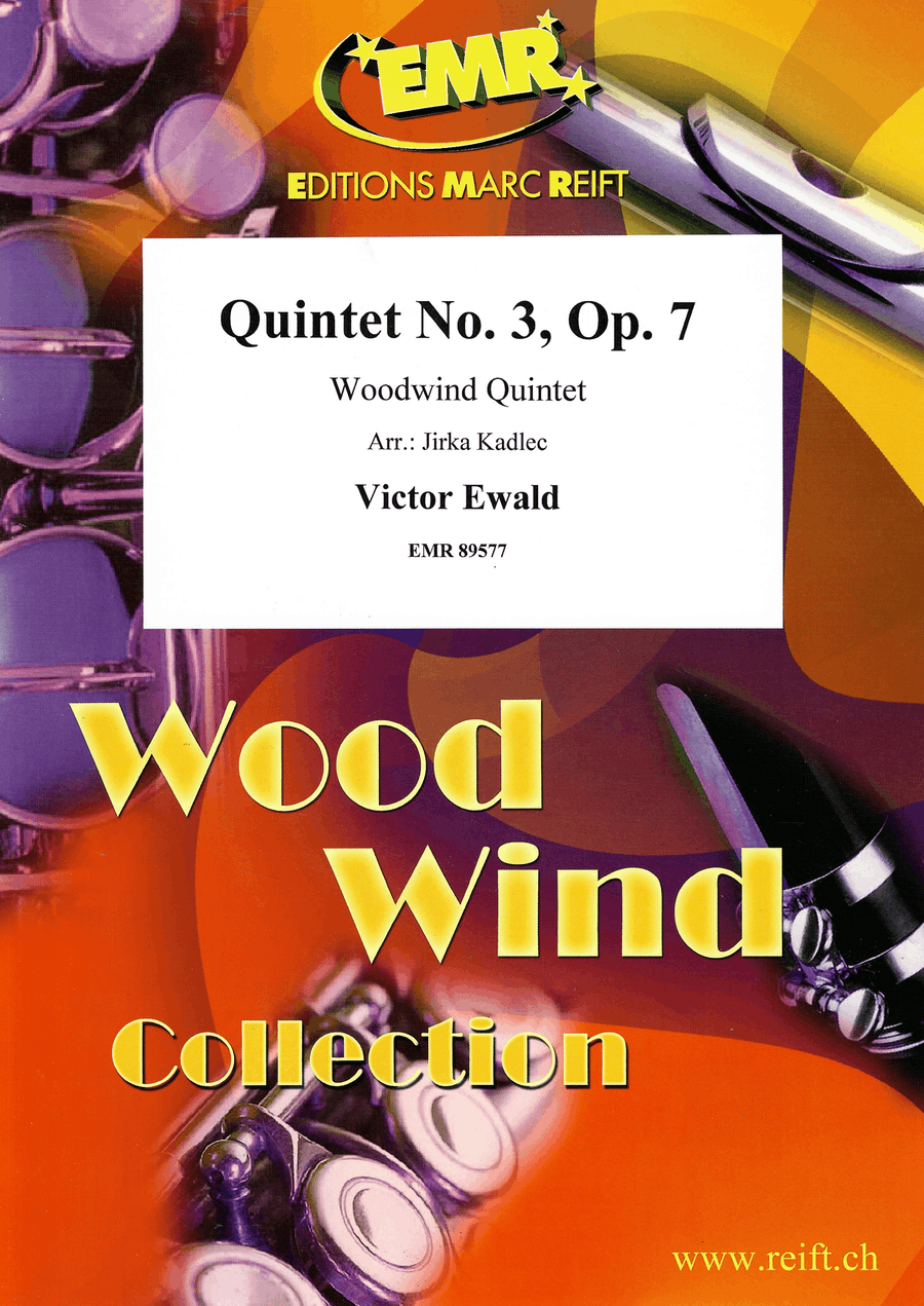 Quintet No. 3, Op. 7 Woodwind Quintet scores gallery preview page 1