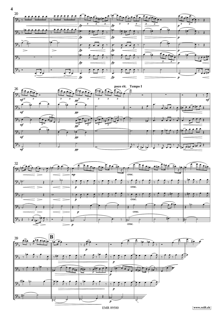 Quintet No. 3, Op. 7 Quintet No. 3, Op. 7 Bassoon scores gallery preview page 4