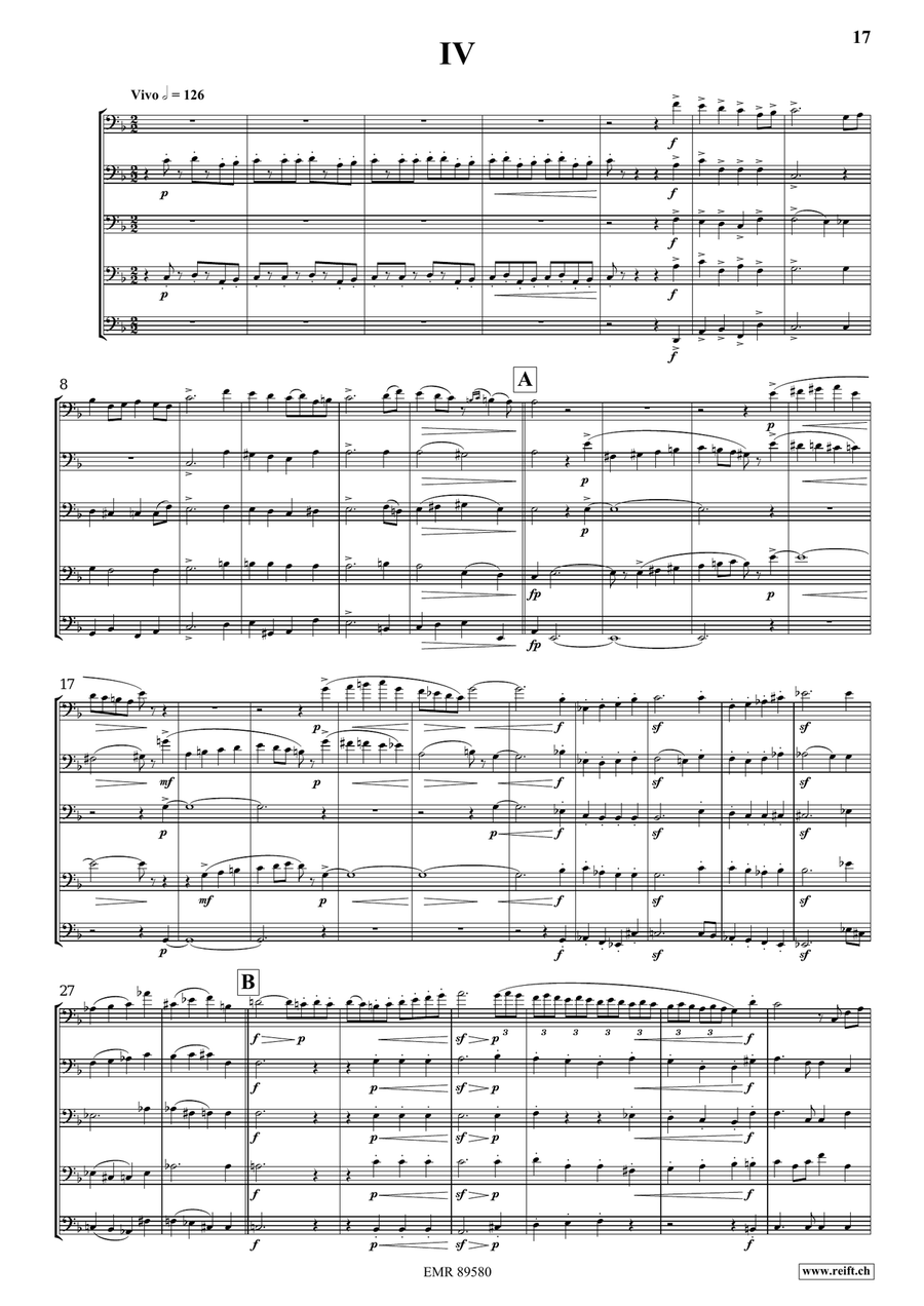Quintet No. 3, Op. 7 Quintet No. 3, Op. 7 Bassoon scores gallery preview page 8