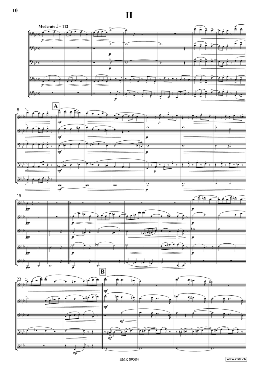 Quintet No. 3, Op. 7 Quintet No. 3, Op. 7 Tuba scores gallery preview page 5