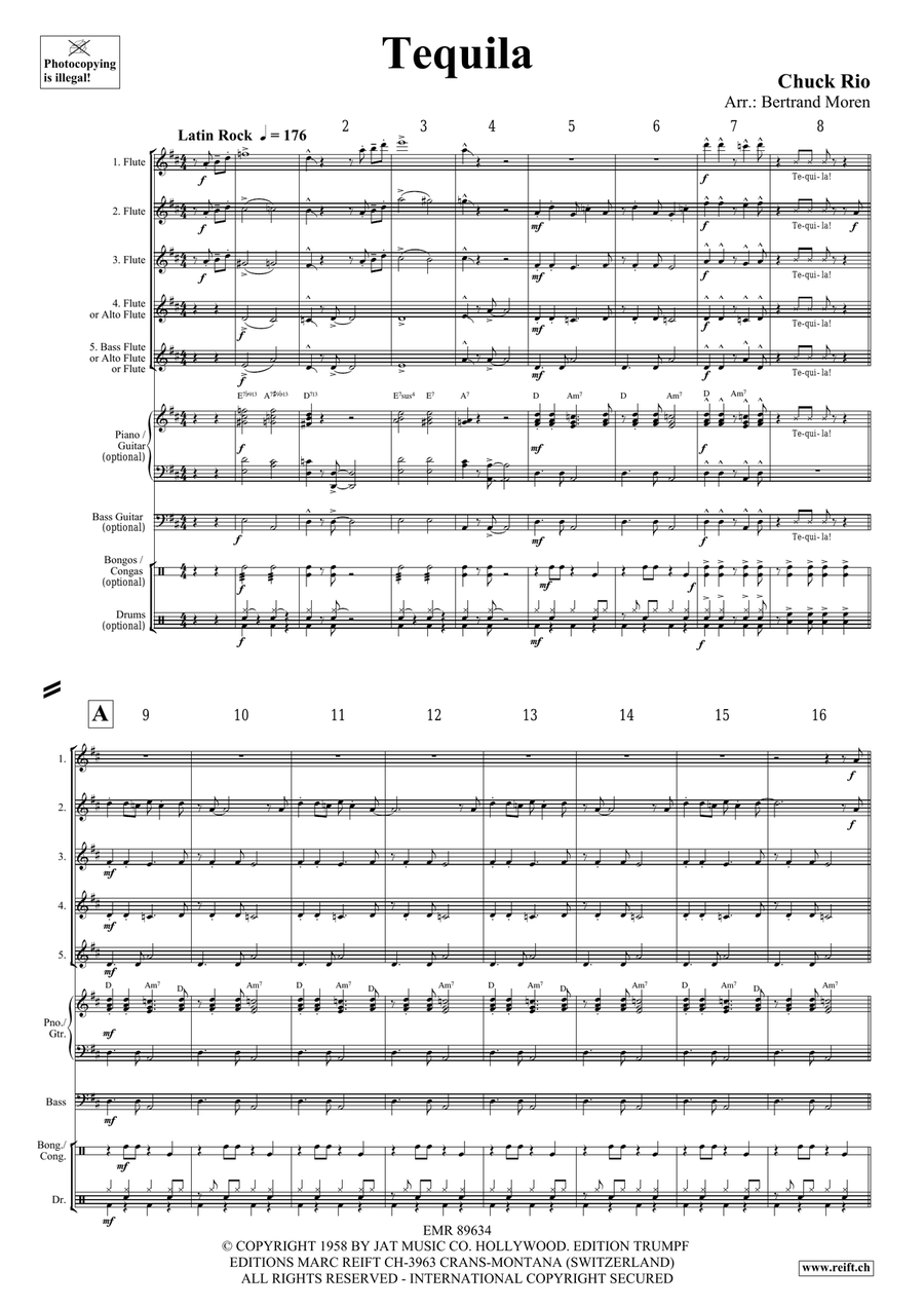 Tequila Tequila Flute scores gallery preview page 3