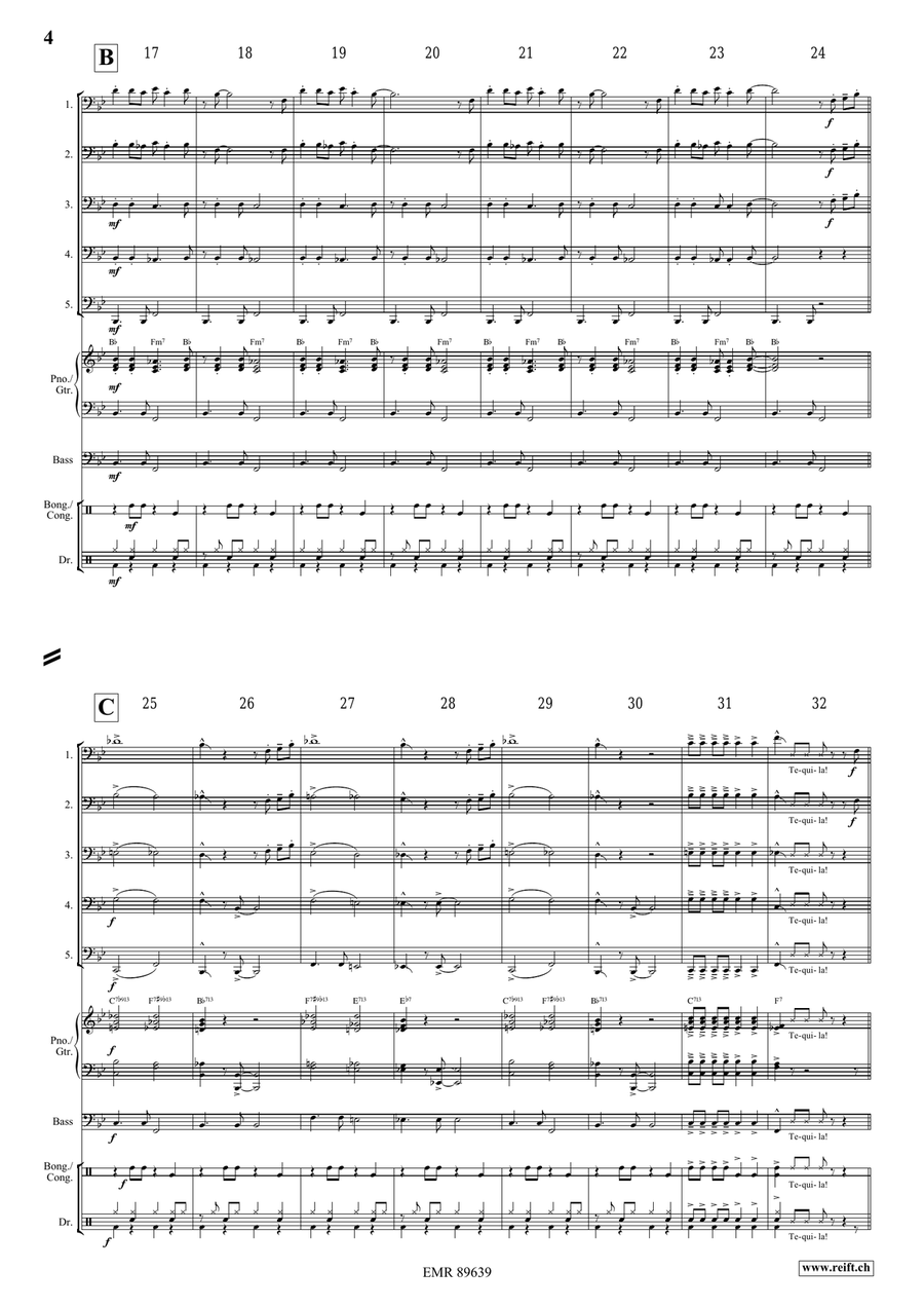 Tequila Tequila Tuba scores gallery preview page 4