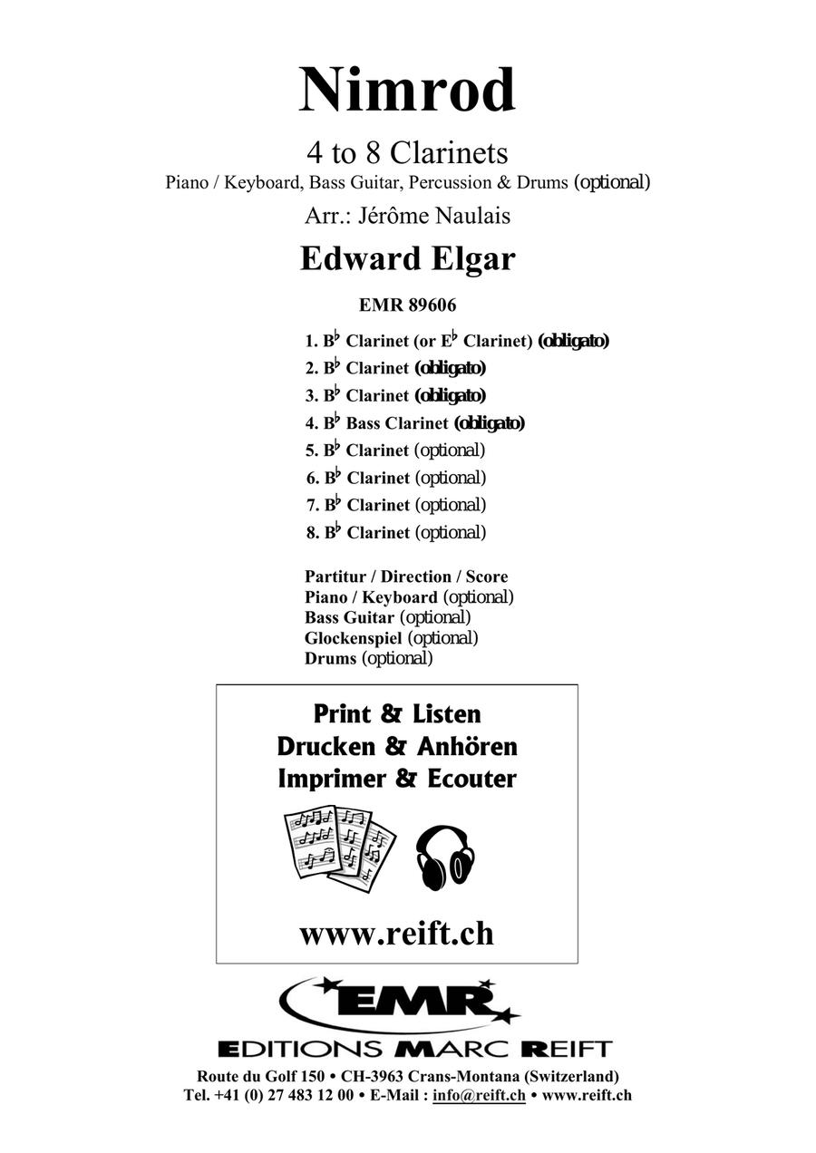 Nimrod Nimrod Clarinet scores gallery preview page 2
