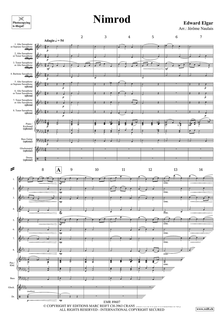 Nimrod Nimrod Saxophone scores gallery preview page 4