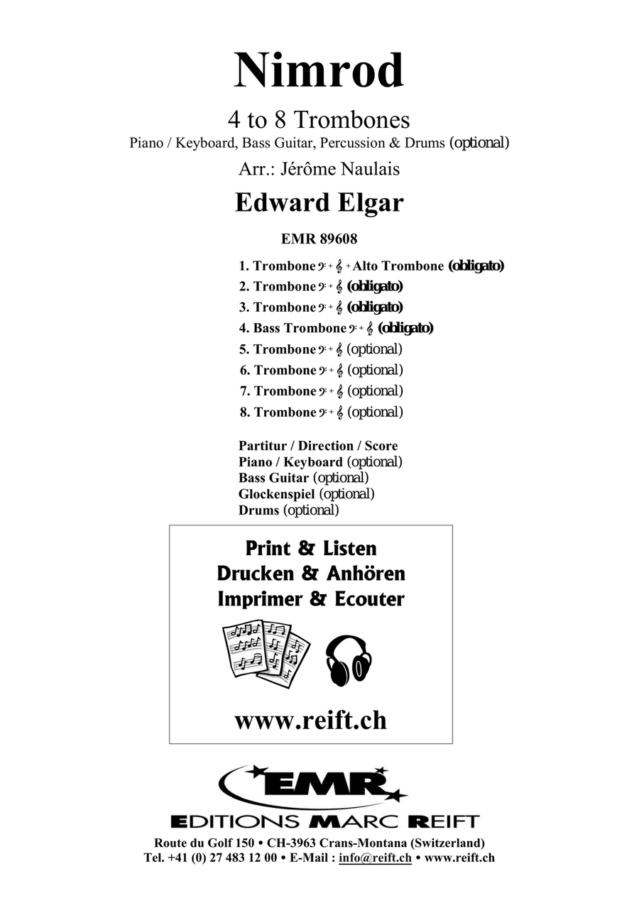 Nimrod Nimrod Trombone scores gallery preview page 2