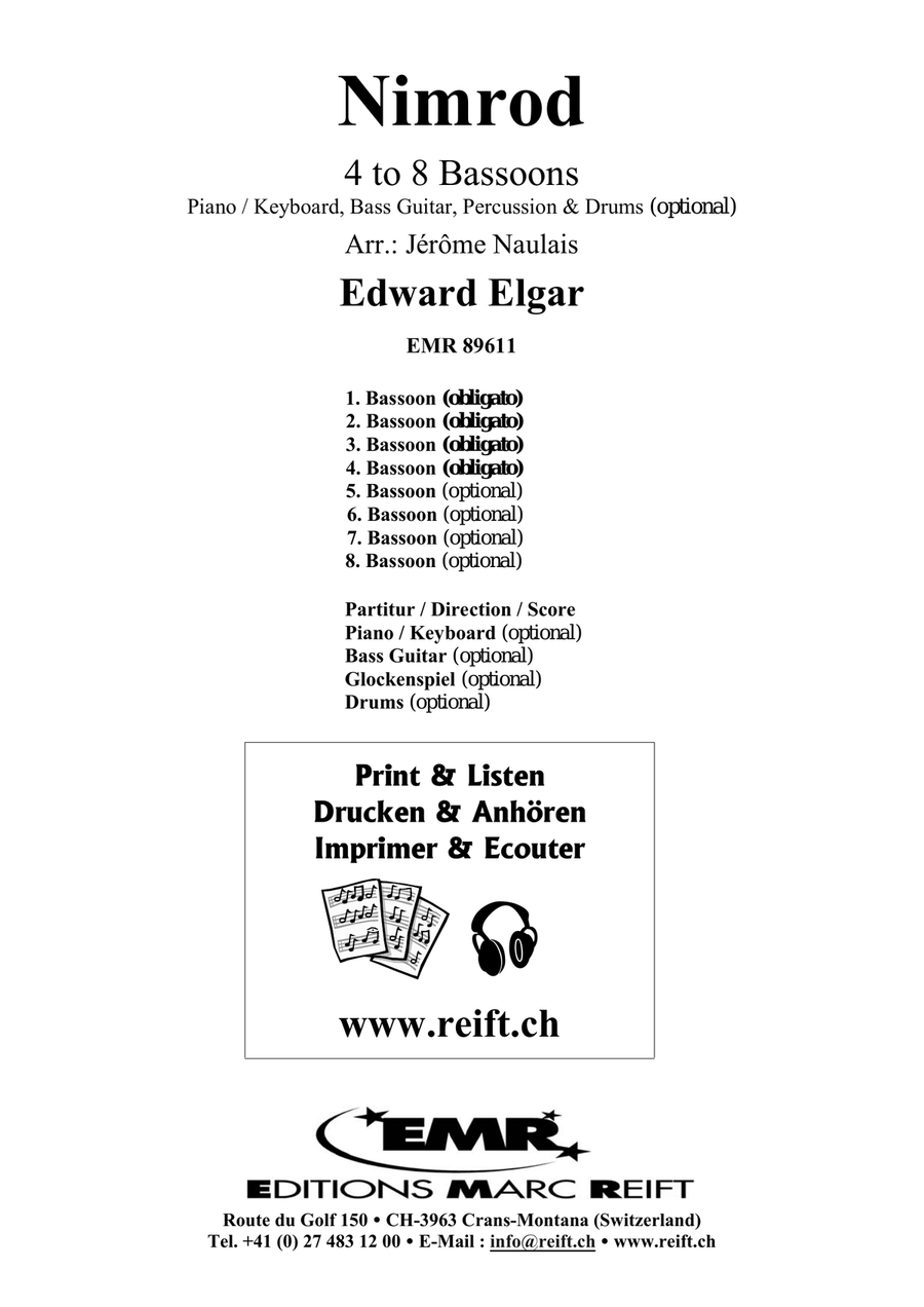 Nimrod Nimrod Bassoon scores gallery preview page 2