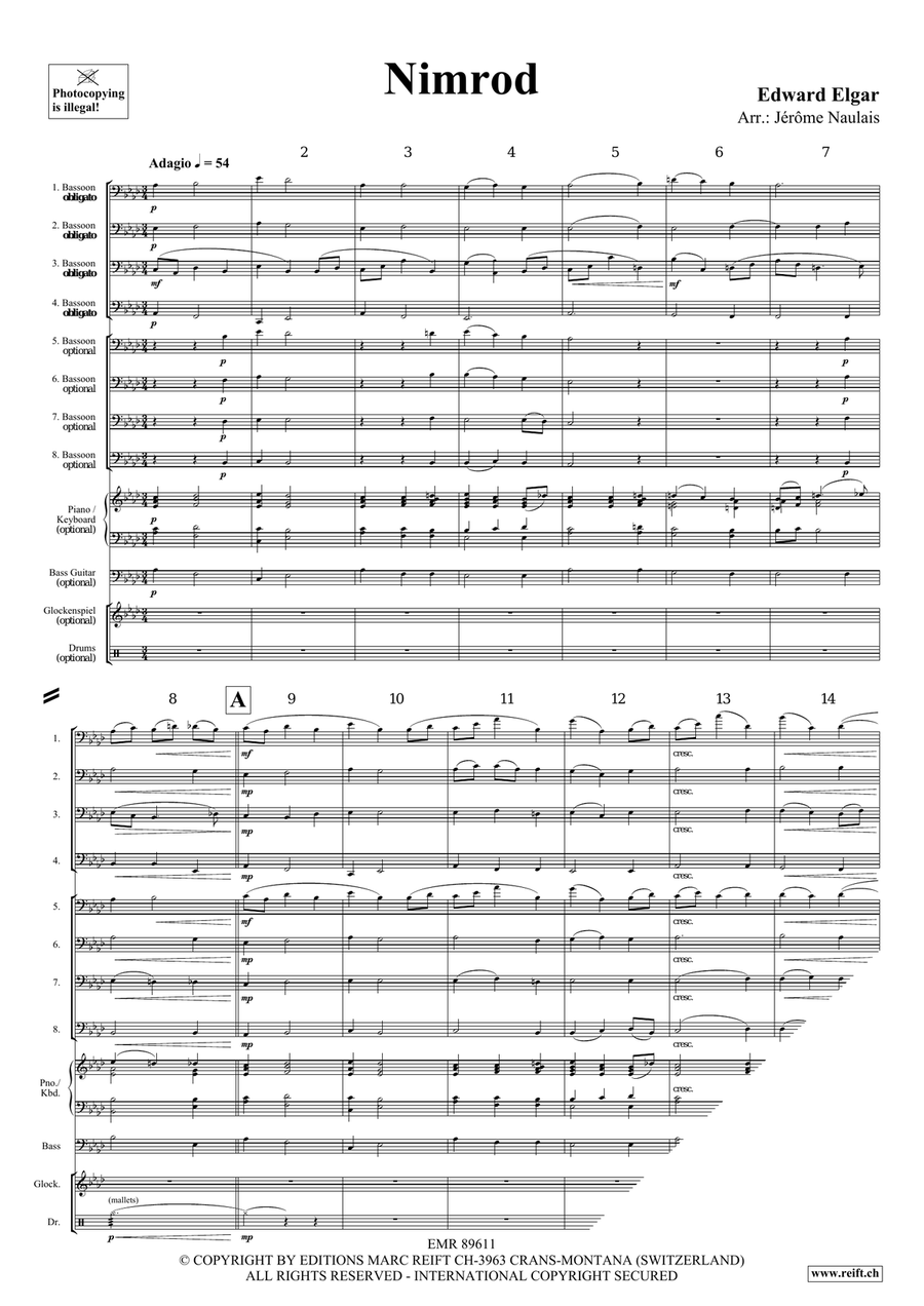 Nimrod Nimrod Bassoon scores gallery preview page 4