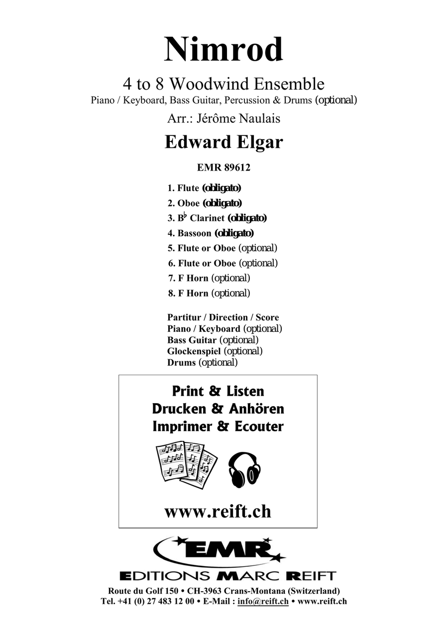 Nimrod Nimrod Woodwind Ensemble scores gallery preview page 2