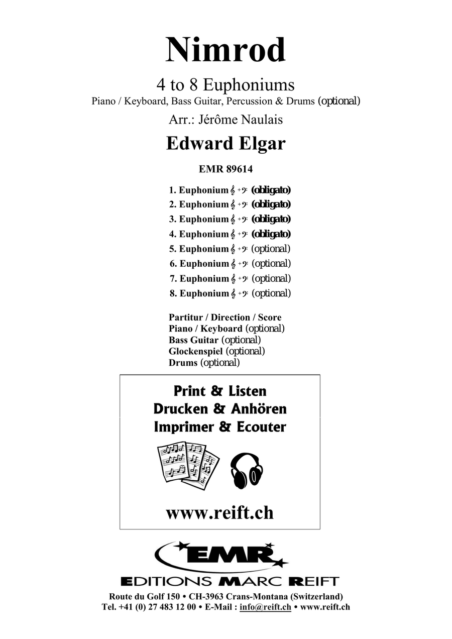Nimrod Nimrod Euphonium scores gallery preview page 2