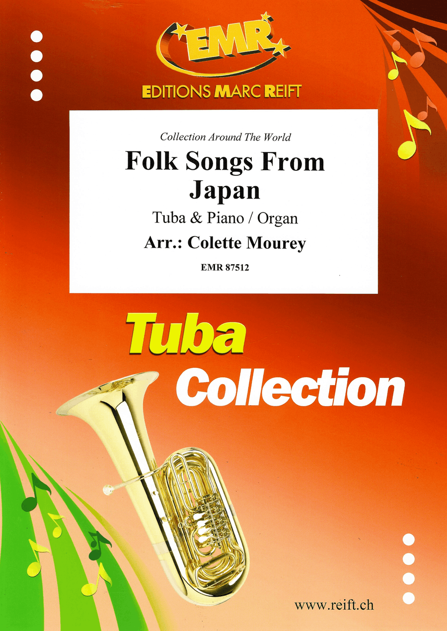 Folk Songs From Japan Folk Songs From Japan Tuba scores gallery preview page 1