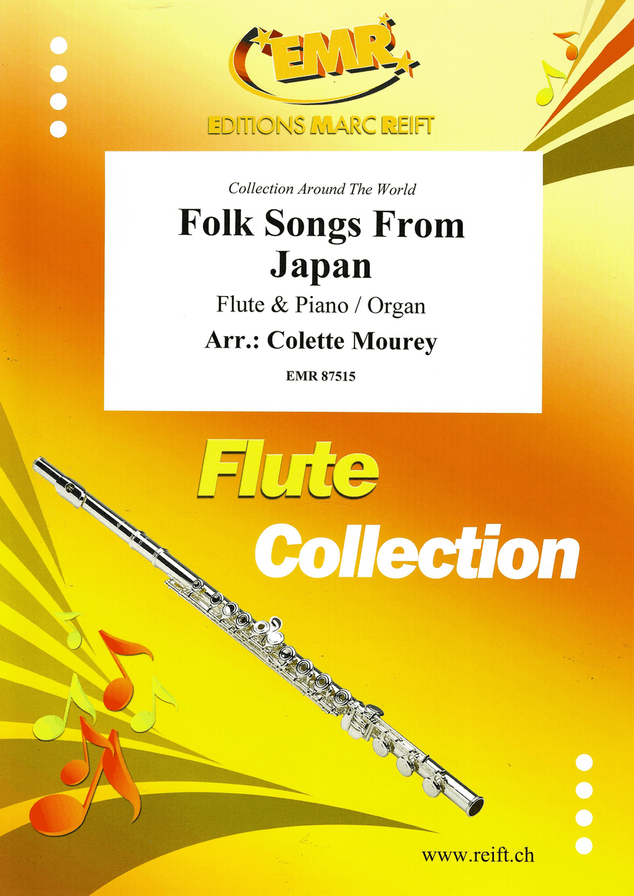 Folk Songs From Japan Folk Songs From Japan Flute Solo scores gallery preview page 1