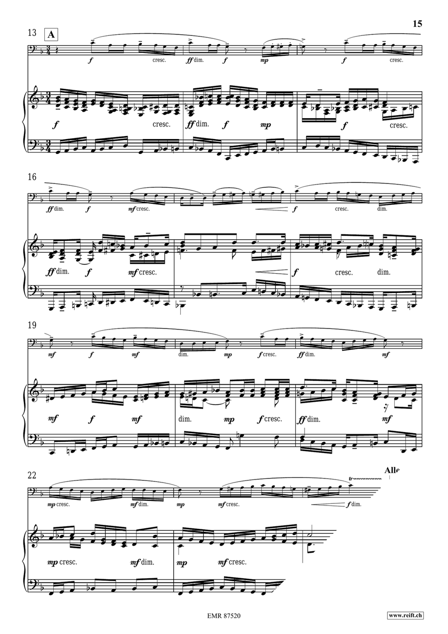 Folk Songs From Japan Folk Songs From Japan Double Bass scores gallery preview page 7