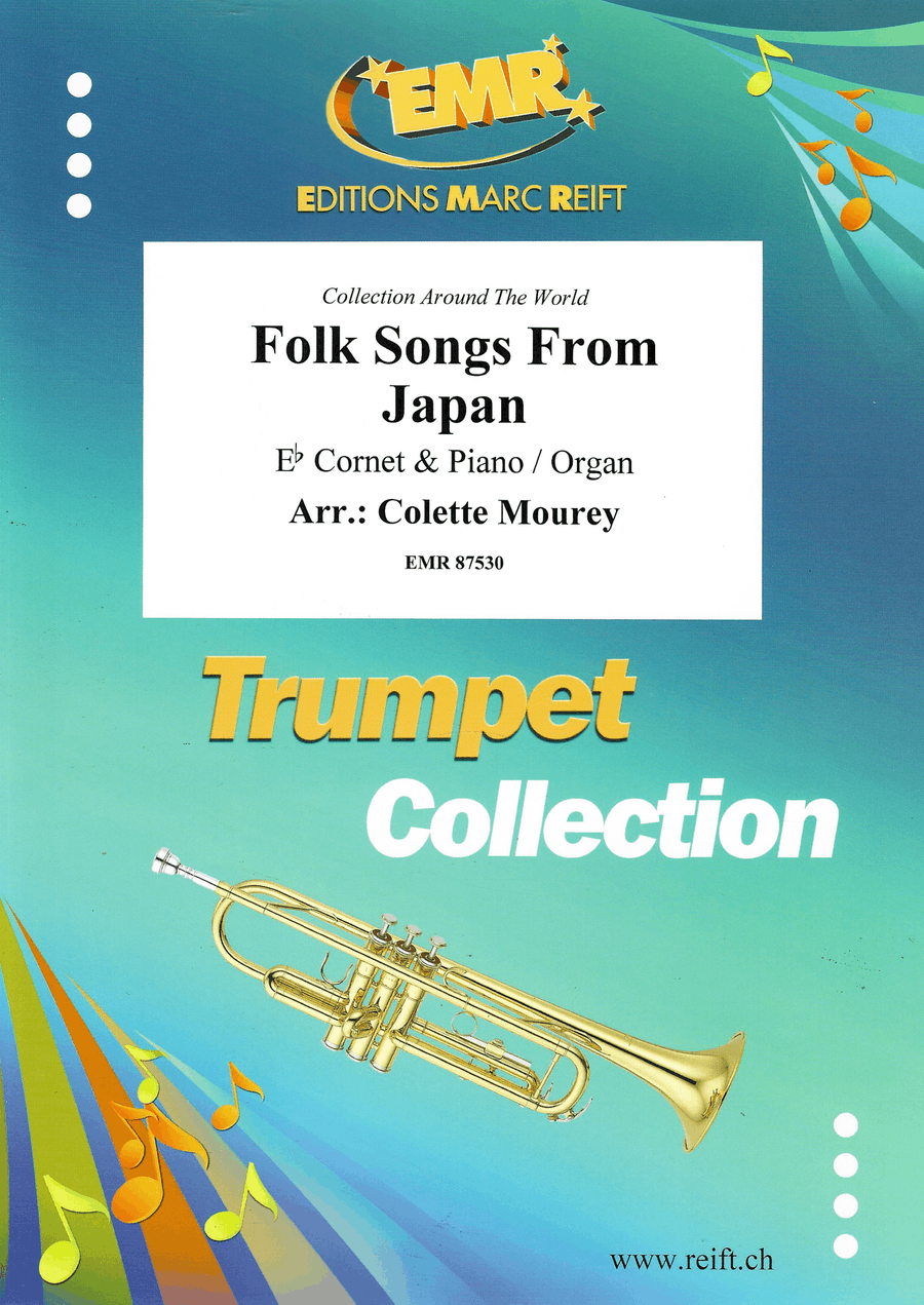 Folk Songs From Japan Folk Songs From Japan Cornet scores gallery preview page 1