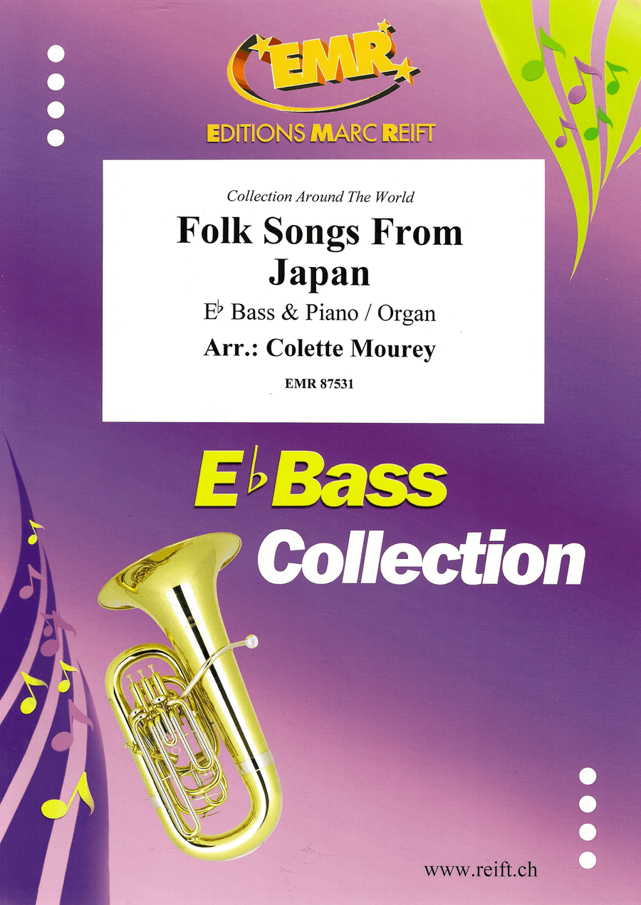 Folk Songs From Japan Folk Songs From Japan Organ scores gallery preview page 1