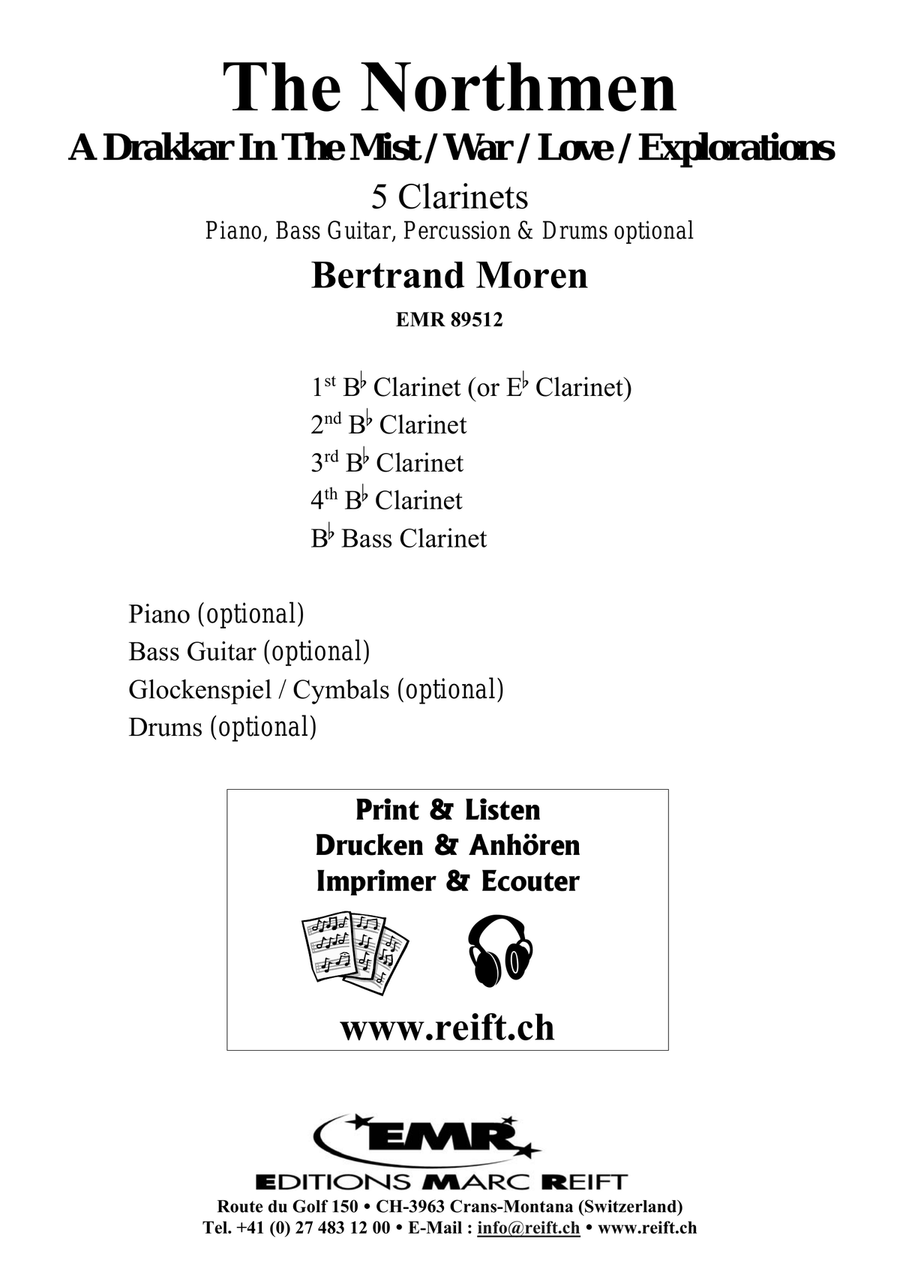 The Northmen The Northmen Clarinet Quintet scores gallery preview page 2