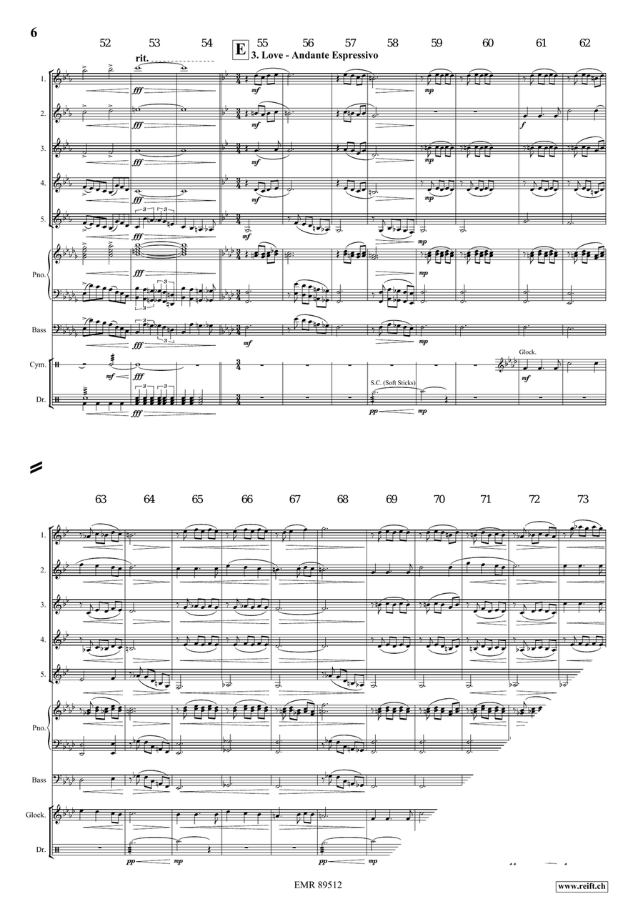 The Northmen The Northmen Clarinet Quintet scores gallery preview page 6