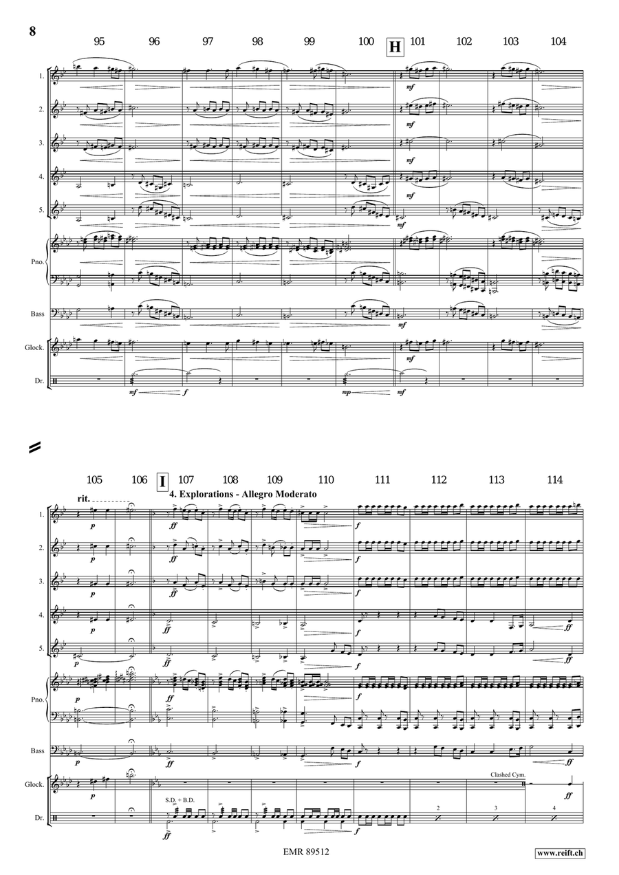 The Northmen The Northmen Clarinet Quintet scores gallery preview page 7