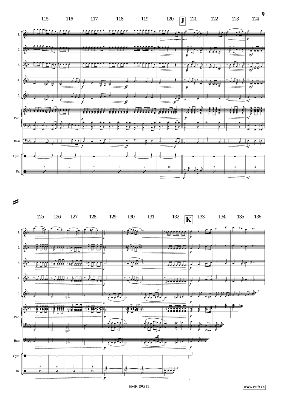 The Northmen The Northmen Clarinet Quintet scores gallery preview page 8