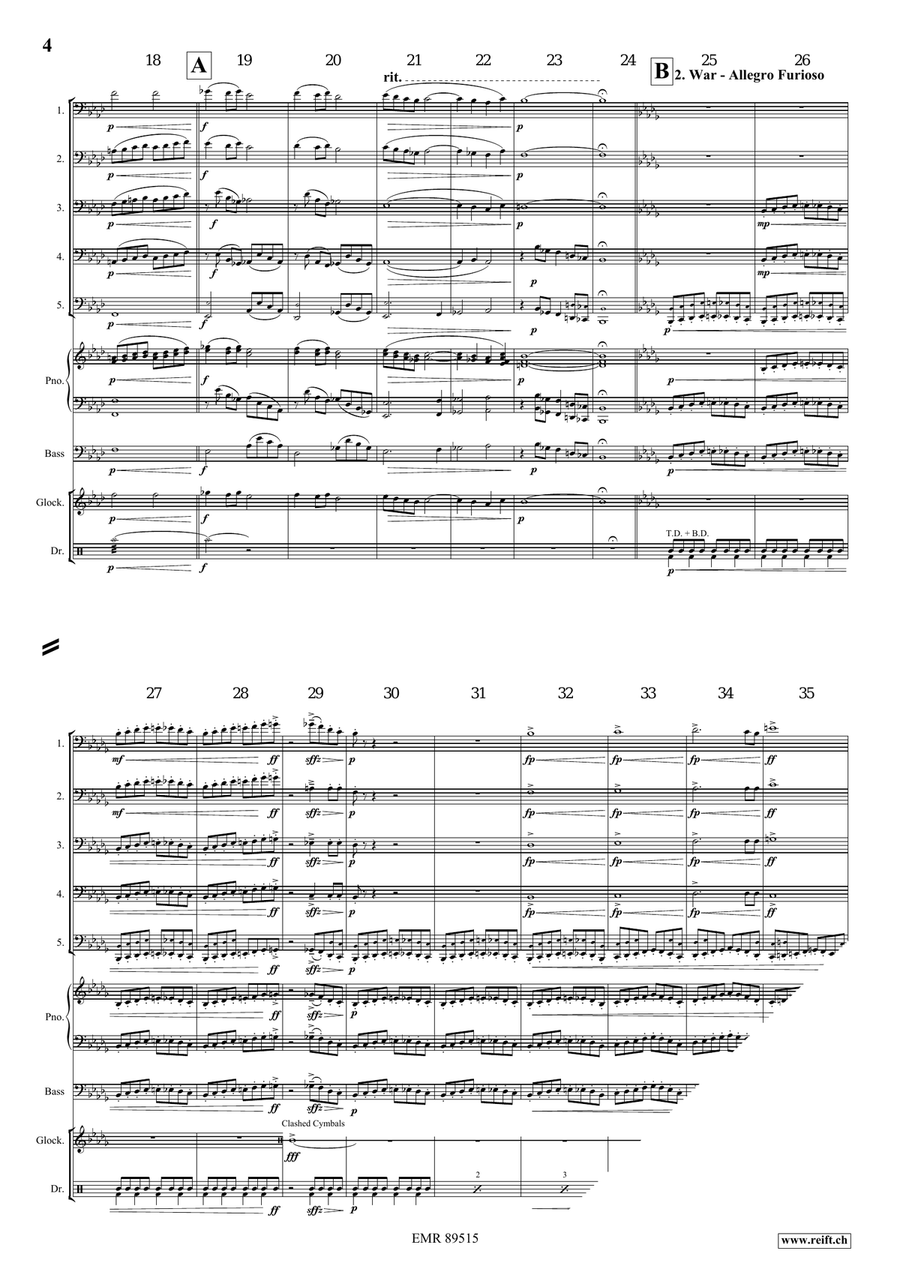 The Northmen The Northmen Trombone scores gallery preview page 5